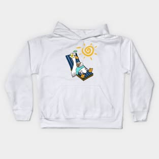 Tanning Doo Doo duck Kids Hoodie